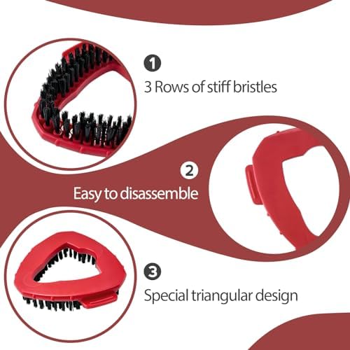 10-Inch Spin Mop Scrub Brush Head