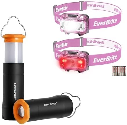 2-in-1 Mini Lantern Headlamp Set