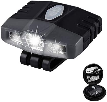 LHOTSE Ultra Bright Mini Hands-Free Cree LED Clip-On Cap Light