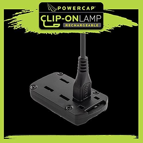 Powercap - Rechargeable LED Hat Clip On Headlamp