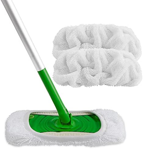 Reusable Microfiber Mop Pads for Swiffer Sweeper - Durable and Washable