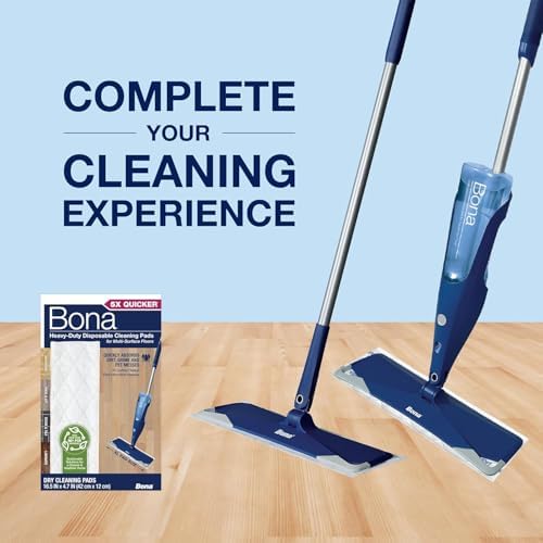QuickClean-Bona 18-Refill Floor Pads