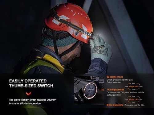 Fenix HM71R 2700 Lumens Right-Angle Flashlight