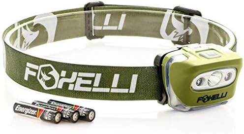 Foxelli LED Headlamp Extendable Design