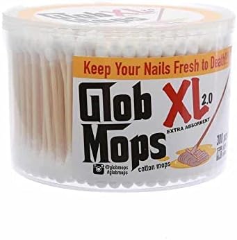 Glob Mops XL 3Pack Replacement Mop Pads 300 Premium-Bamboo Cotton Mops