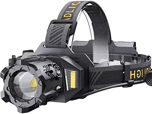 90000 Lumens Rechargeable Headlamp