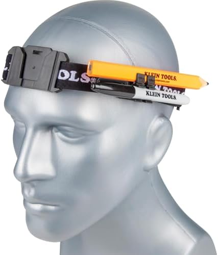 Klein Tools 80174 3-Piece Rechargeable LED Headlamps with Bracket and Fabric Strap