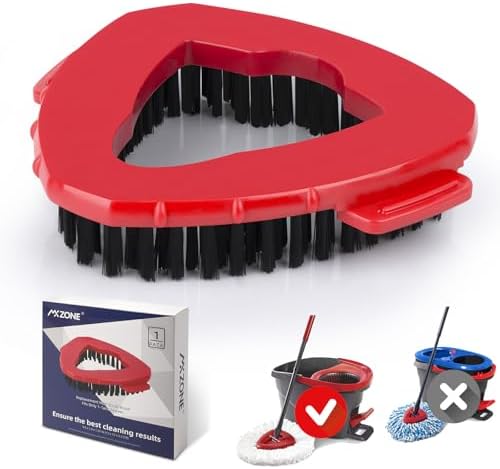 Sturdy Bristle scrub brush replacement for bathroom and kitchen tiles