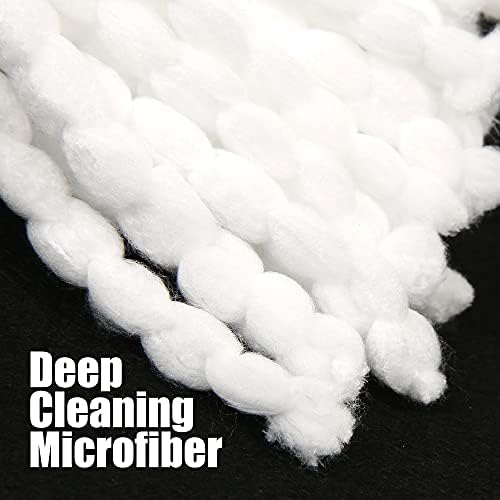 Durable scrub brush mop head replacement for O Cedar spin mop System