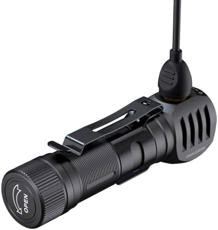 Fenix HM61RV2 1600 lumens 300-hour runtime 8 modes Black headlamp