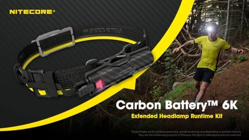 Nitecore Carbon 6K Headlamp Kit