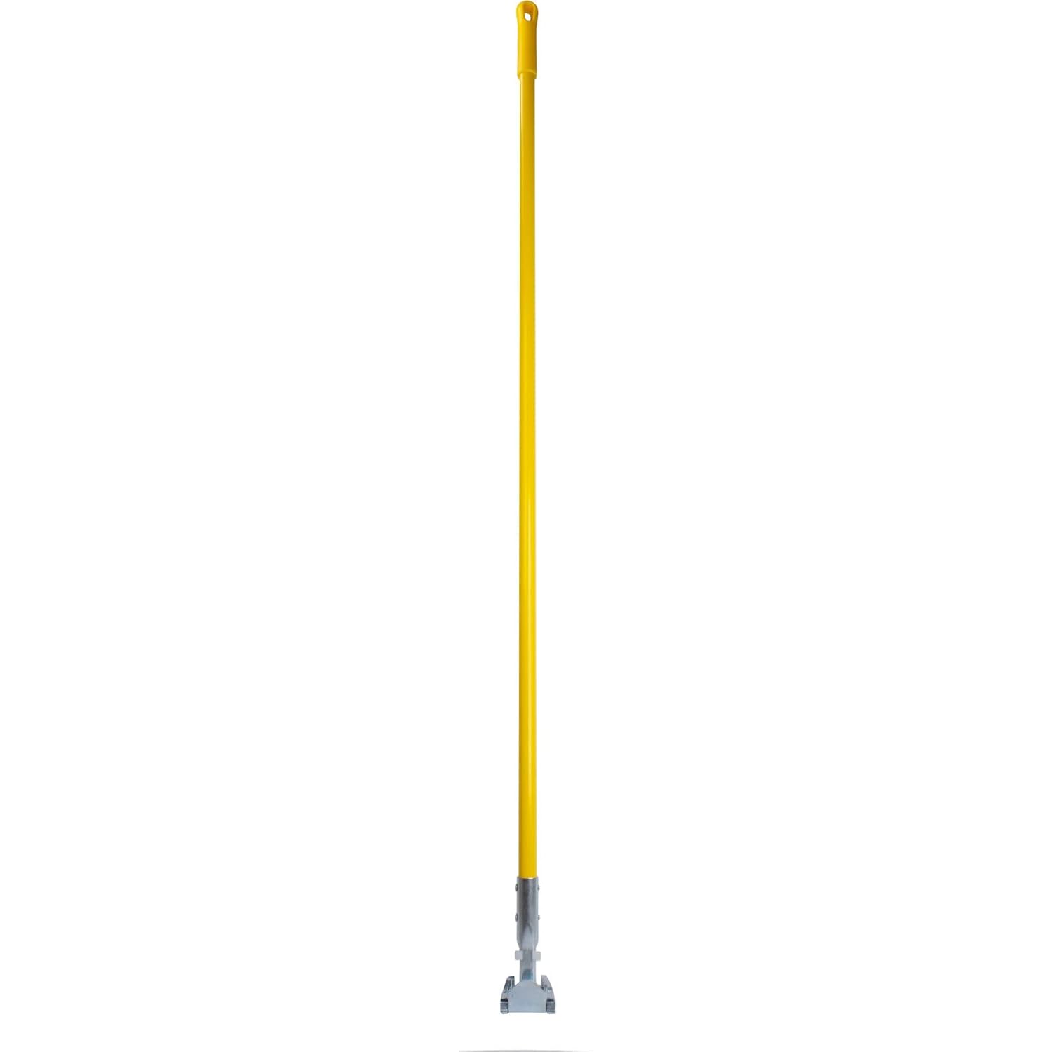 Spartan Jaw Clamp Dust Mop Handle 12-Piece Yellow Set