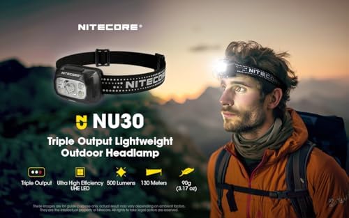 Nitecore NU30 Power to See in Dark