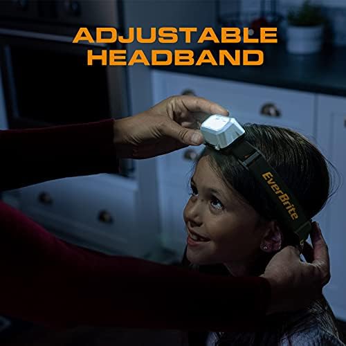 EverBrite LED Headlamp - 4 Lighting Modes 5 Pack