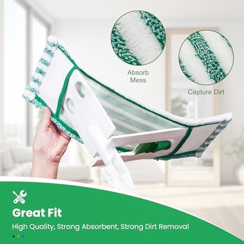 libman 4 pack microfiber mop heads