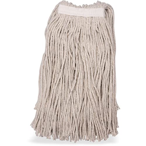 SPARTA Flo-Pac Cotton Mop Head 32 Inches Tan Pack of 12 1