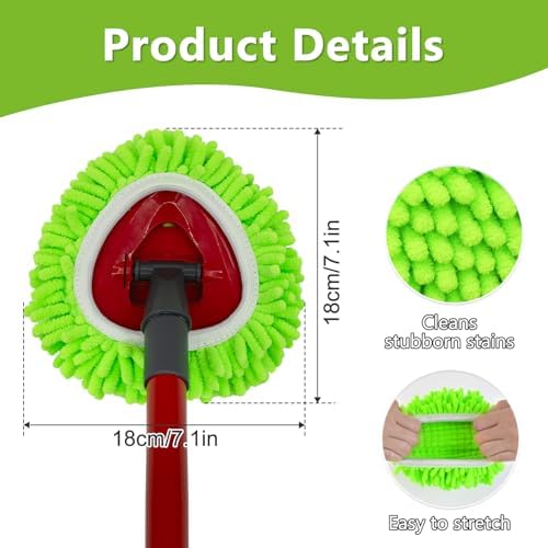 Aiyiried Mop Heads Replacement for Cedar RinseClean 2-Tank Spin Mop