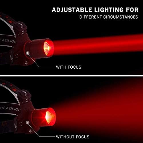 Proforced Red Headlamp for Hunting Night