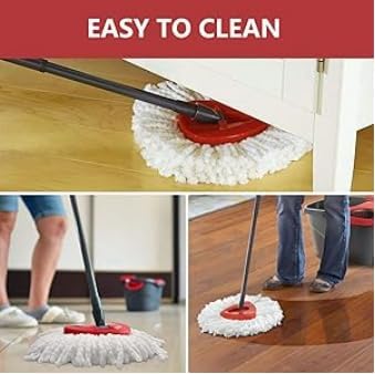 Durable Microfiber Mop Heads Replacement for Spin Mops