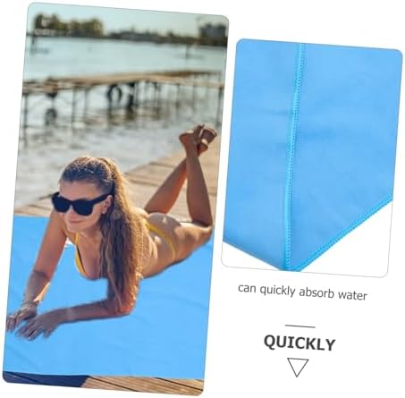 HD Sky-Blue Adorable Beach Towel