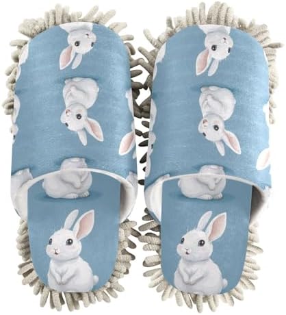 Microfiber Rabbit Slippers for MenWomen