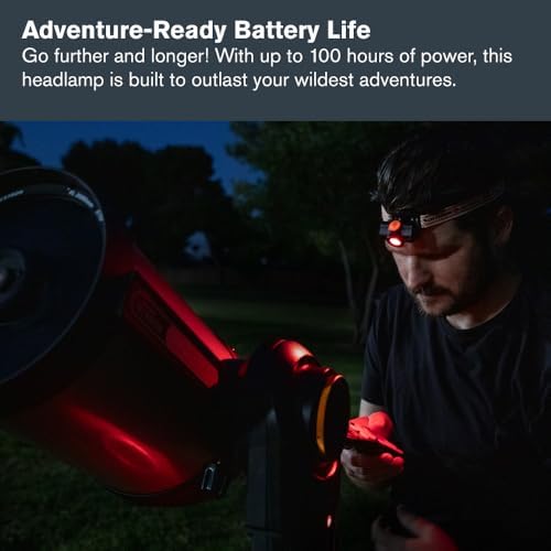 Celestron Night Vision Headlamp Perfect for astronomy and camping