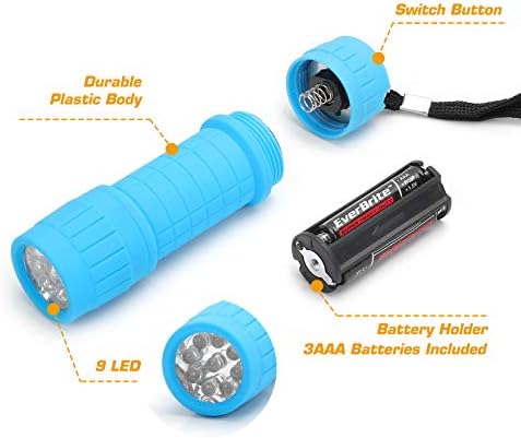 EverBrite 6-P 5-P LED Bundle Flashlights Headlamps