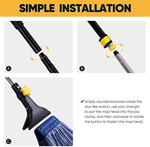 Yocada Looped-End String Wet Mop