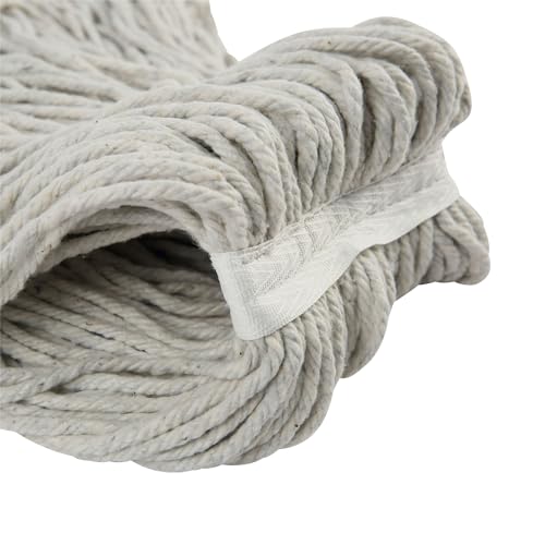 Durable Cut-End Wet Mop Head 12Box White