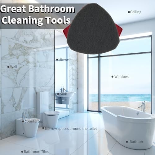 KlyfarReplacement Scrub Brush Head for O Cedar Spin Mop 1 Tank System