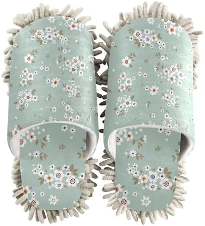 Kigai Bohemian Microfiber Slippers for Floor Cleaning - Soft Durable and Stylish