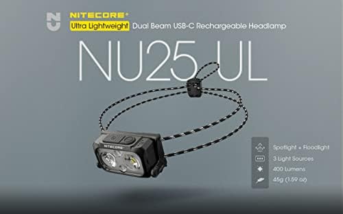 Nitecore NU25 400 Lumen Headlamp