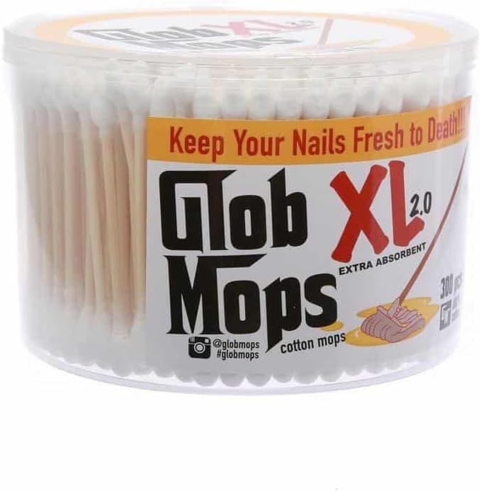 Glob Mops XL 3Pack Replacement Mop Pads 300 Premium-Bamboo Cotton Mops