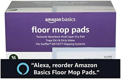 10-Piece Dry Floor Mop Pads 36 Count