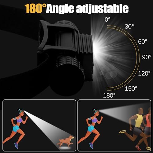 9-Modes Super-Bright Headlamp for Hiking Camping Outdoor Use