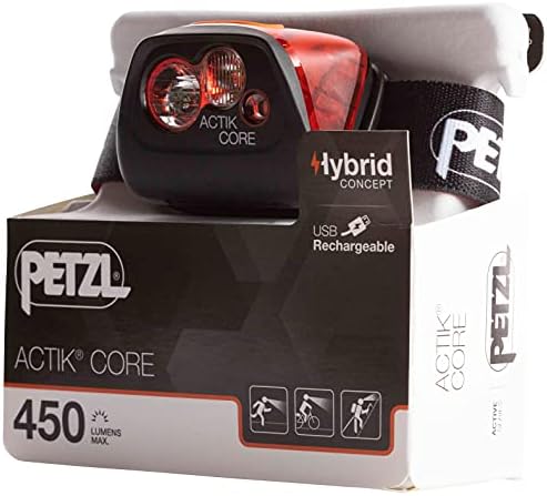 PETZL ACTIK CORE Headlamp All-Day Lighting for Hiking Beyond
