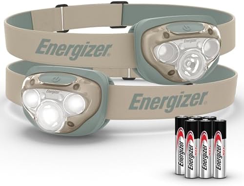 Energizer Vision HD LED Headlamp 2-Pack