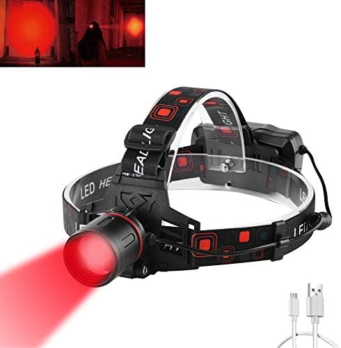 Proforced Red Headlamp for Hunting Night