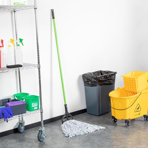 Professional 60 in Wet Mop Handle - Easy to Clean Durable