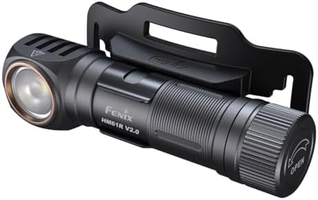 Fenix HM61RV2 1600 lumens 300-hour runtime 8 modes Black headlamp