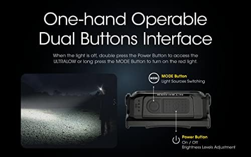 Nitecore NU25 400 Weightless Dual Beam Hiking Lantern