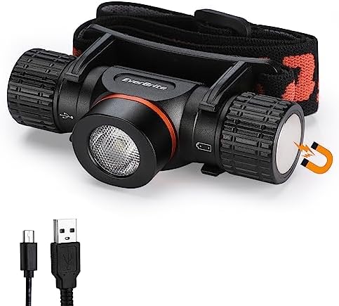 EverBrite Rechargeable Headlamp with 5 Modes