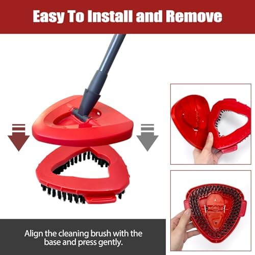 Puiuisoul Spin Scrub Brush Heads 2 Pack
