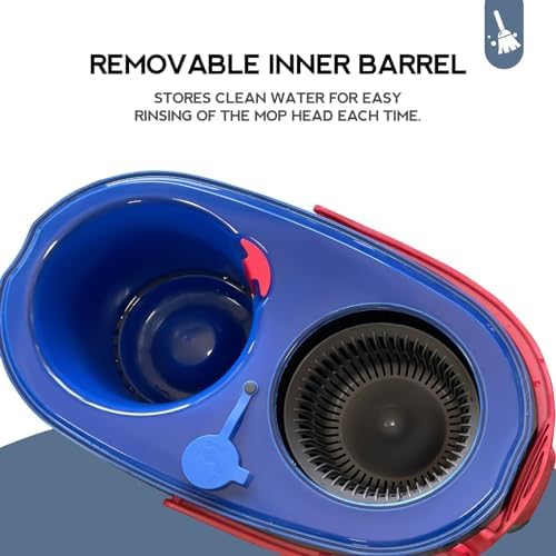 2-Tank System Spin Mop Replacement Heads 3 Pack