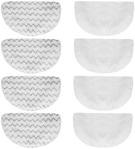 FFSign 8-Pack Steam Mop Pad Replacement
