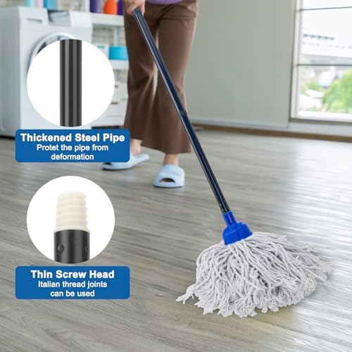 KeFanta Mop Heads Replacement 2Pcs with 08 Handle