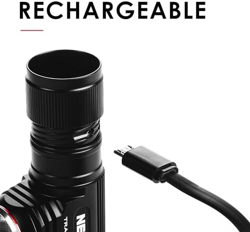 NEBO Transcend 1000-Lumen Headlamp - Rechargeable Waterproof Adjustable
