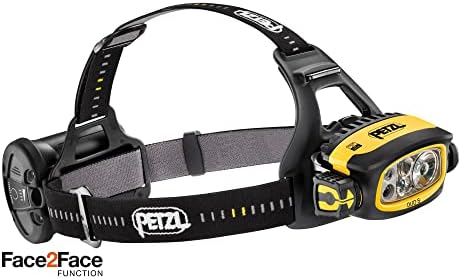Ultimate 1100 Lumens Dual-Lens Headlamp Black - Durable Waterproof Rechargeable