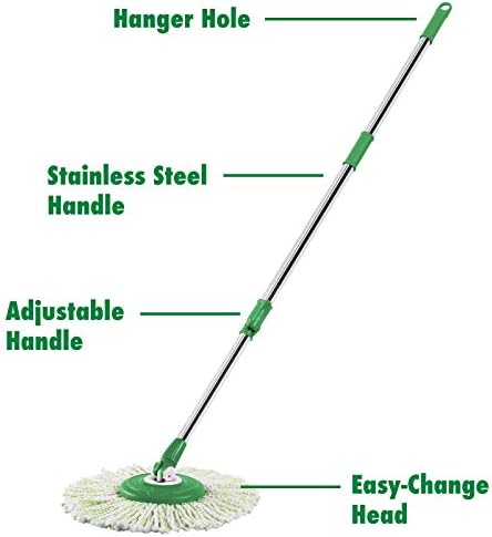 Libman 01164 Spin Mop Microfiber Refill