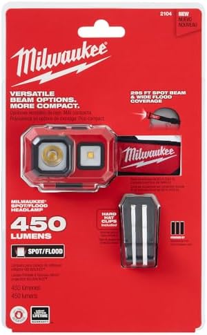 Adjustable Flood Headlamp with 450 Lumens